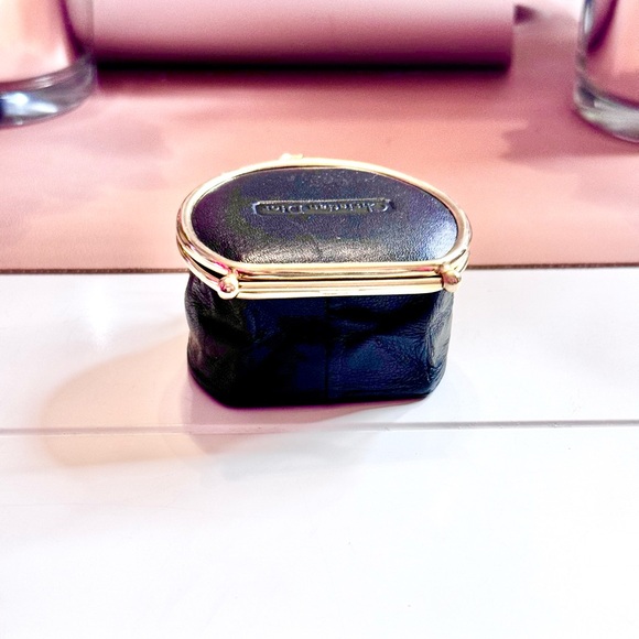 Rare Vintage Dior Expandable Leather Coin Purse Pouch Wallet - Picture 5 of 9